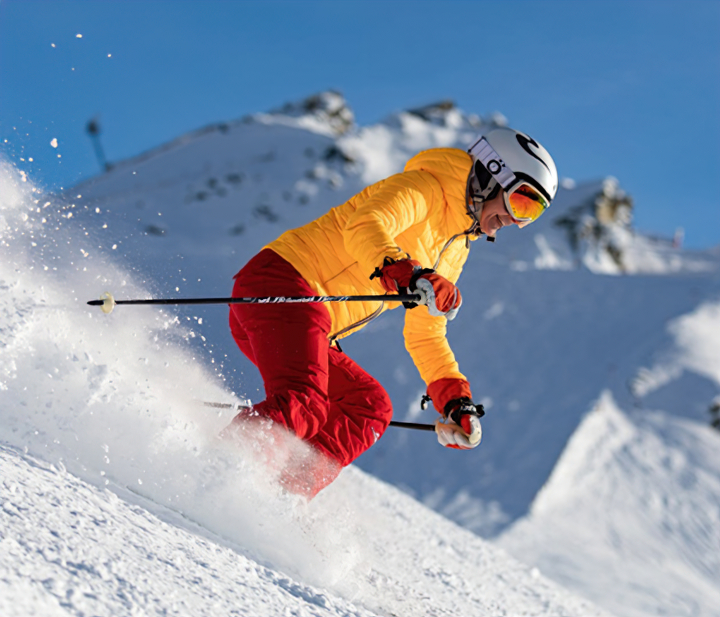 Person Skiing 3